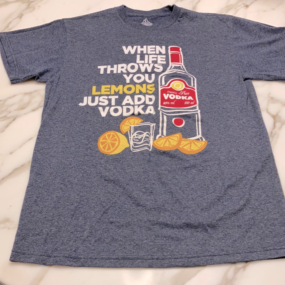 Grey blue T-shirt